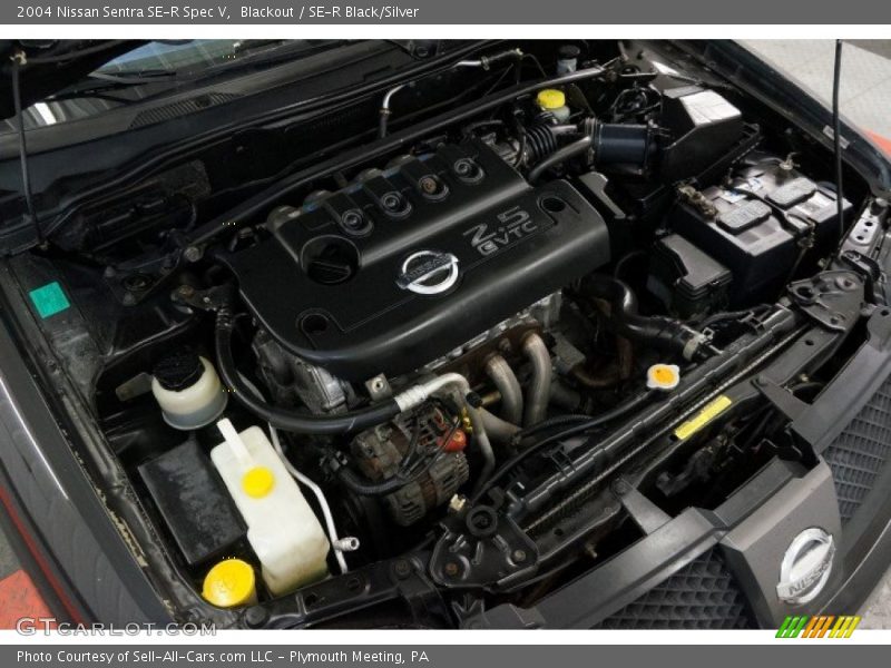 Blackout / SE-R Black/Silver 2004 Nissan Sentra SE-R Spec V