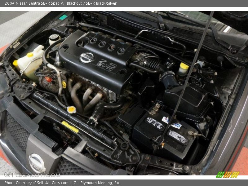 Blackout / SE-R Black/Silver 2004 Nissan Sentra SE-R Spec V