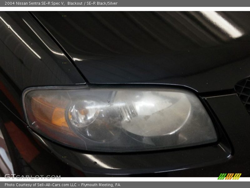 Blackout / SE-R Black/Silver 2004 Nissan Sentra SE-R Spec V