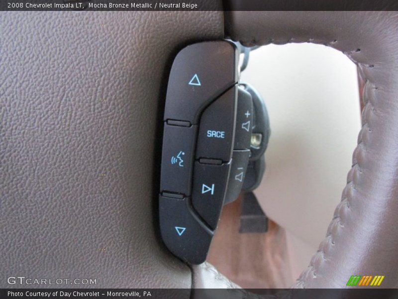 Mocha Bronze Metallic / Neutral Beige 2008 Chevrolet Impala LT