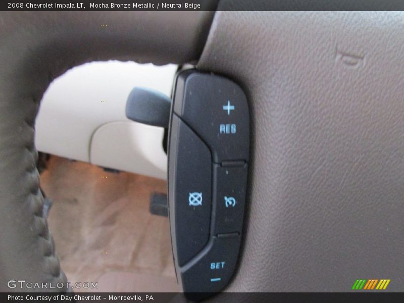 Mocha Bronze Metallic / Neutral Beige 2008 Chevrolet Impala LT
