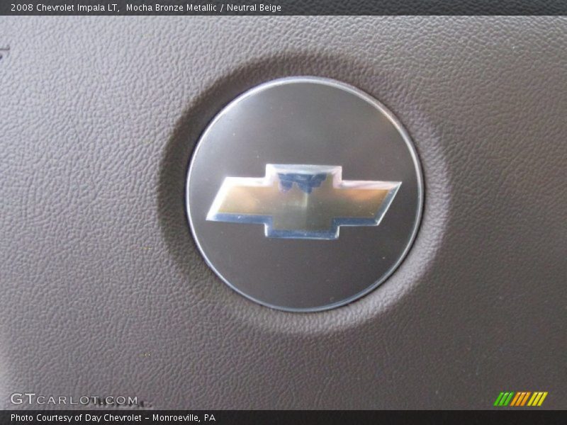 Mocha Bronze Metallic / Neutral Beige 2008 Chevrolet Impala LT