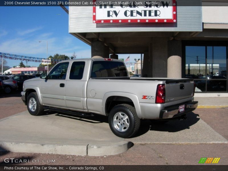 Silver Birch Metallic / Dark Charcoal 2006 Chevrolet Silverado 1500 Z71 Extended Cab 4x4