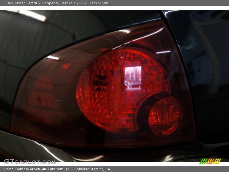 Blackout / SE-R Black/Silver 2004 Nissan Sentra SE-R Spec V
