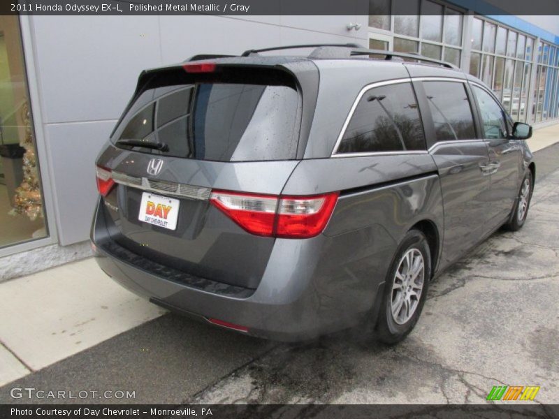 Polished Metal Metallic / Gray 2011 Honda Odyssey EX-L