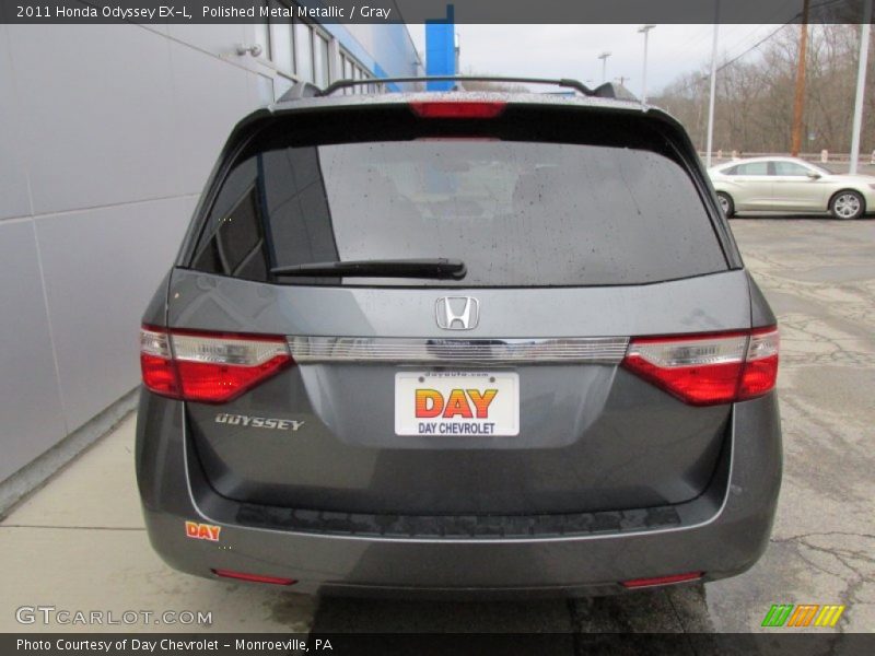 Polished Metal Metallic / Gray 2011 Honda Odyssey EX-L
