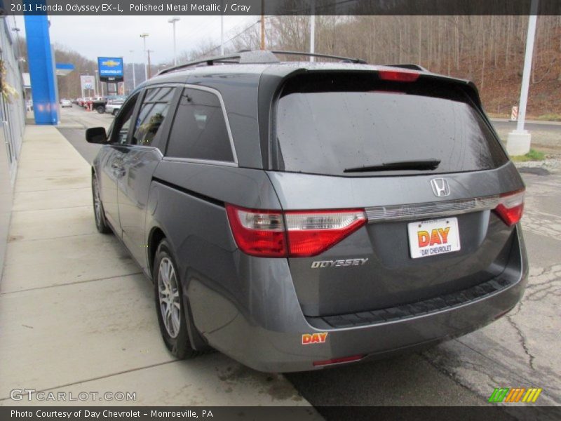 Polished Metal Metallic / Gray 2011 Honda Odyssey EX-L