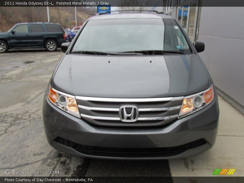Polished Metal Metallic / Gray 2011 Honda Odyssey EX-L