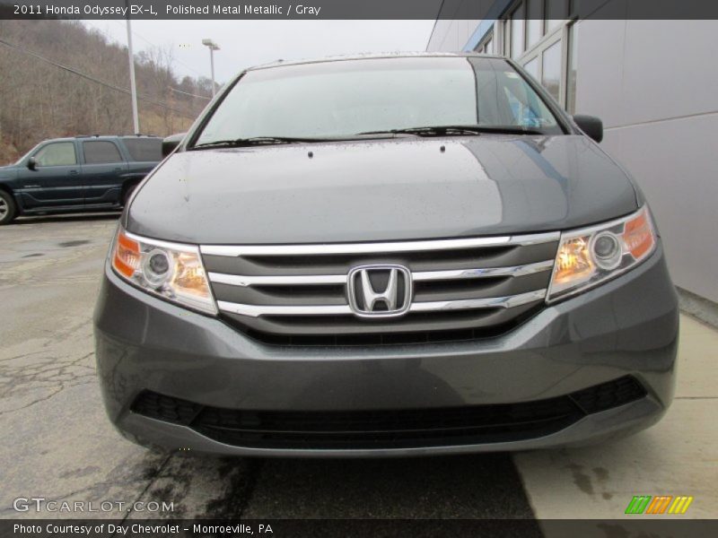 Polished Metal Metallic / Gray 2011 Honda Odyssey EX-L