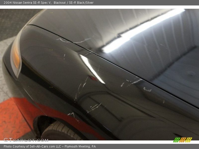 Blackout / SE-R Black/Silver 2004 Nissan Sentra SE-R Spec V