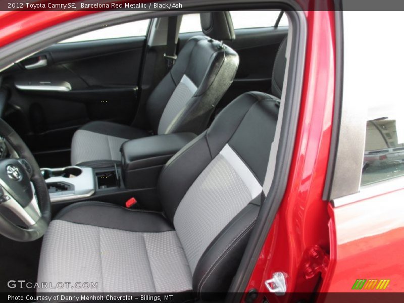 Barcelona Red Metallic / Black/Ash 2012 Toyota Camry SE