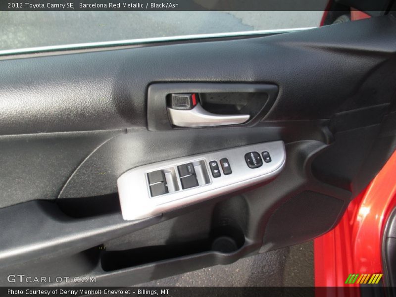 Barcelona Red Metallic / Black/Ash 2012 Toyota Camry SE