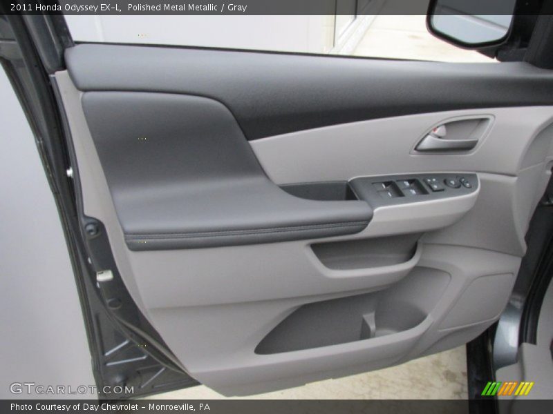 Polished Metal Metallic / Gray 2011 Honda Odyssey EX-L