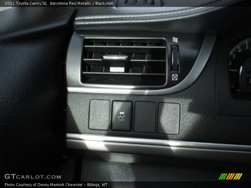 Barcelona Red Metallic / Black/Ash 2012 Toyota Camry SE