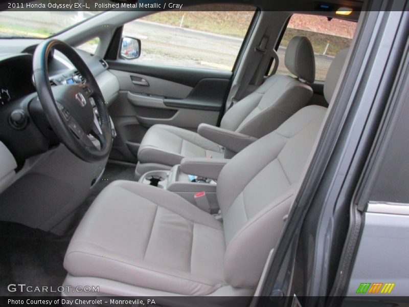 Polished Metal Metallic / Gray 2011 Honda Odyssey EX-L