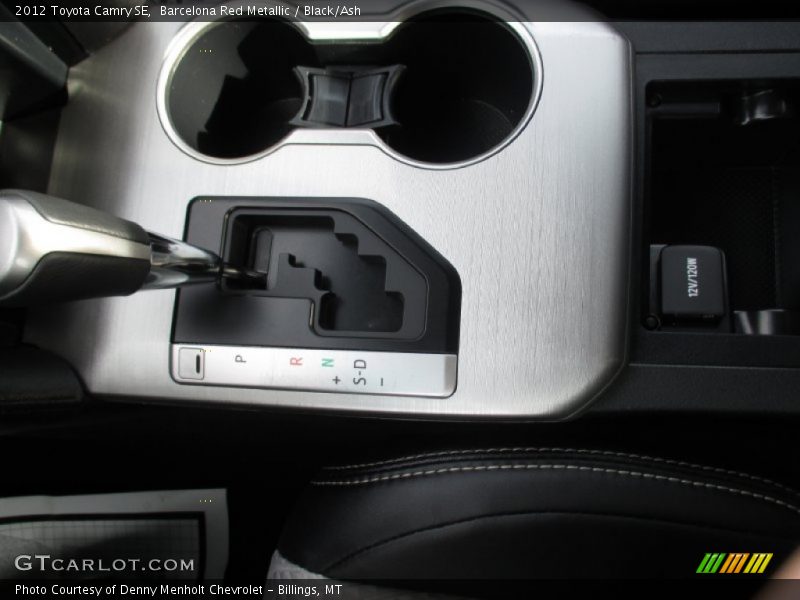 Barcelona Red Metallic / Black/Ash 2012 Toyota Camry SE
