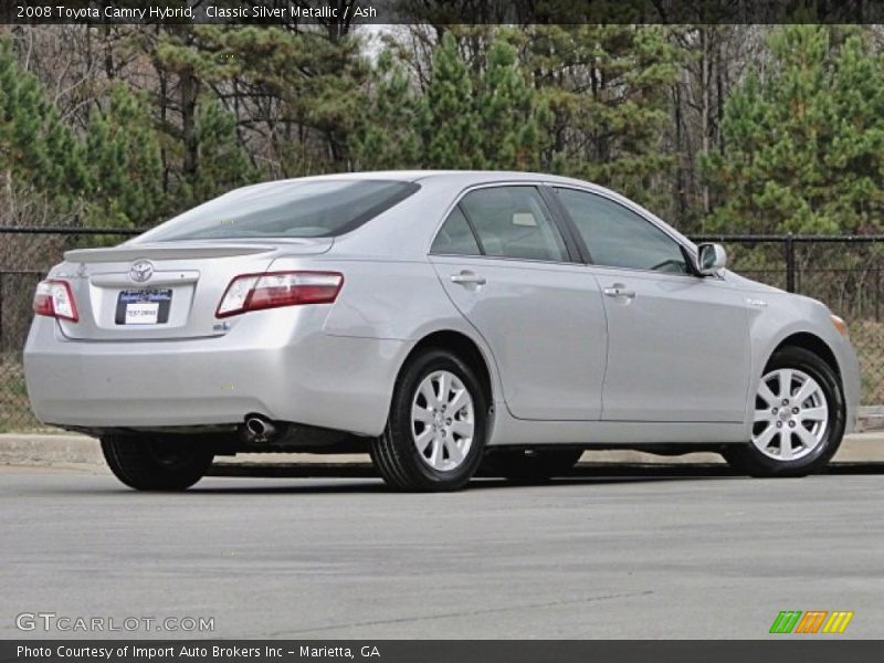 Classic Silver Metallic / Ash 2008 Toyota Camry Hybrid