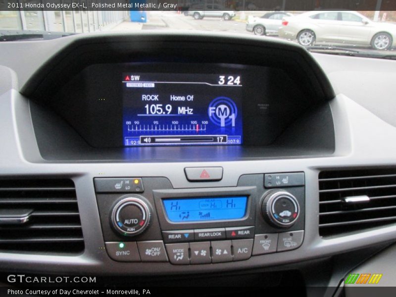 Polished Metal Metallic / Gray 2011 Honda Odyssey EX-L