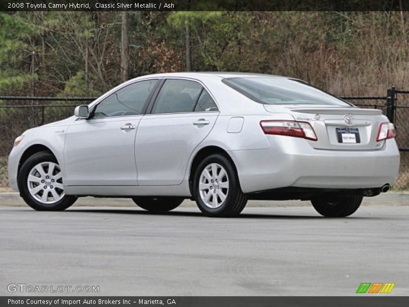 Classic Silver Metallic / Ash 2008 Toyota Camry Hybrid