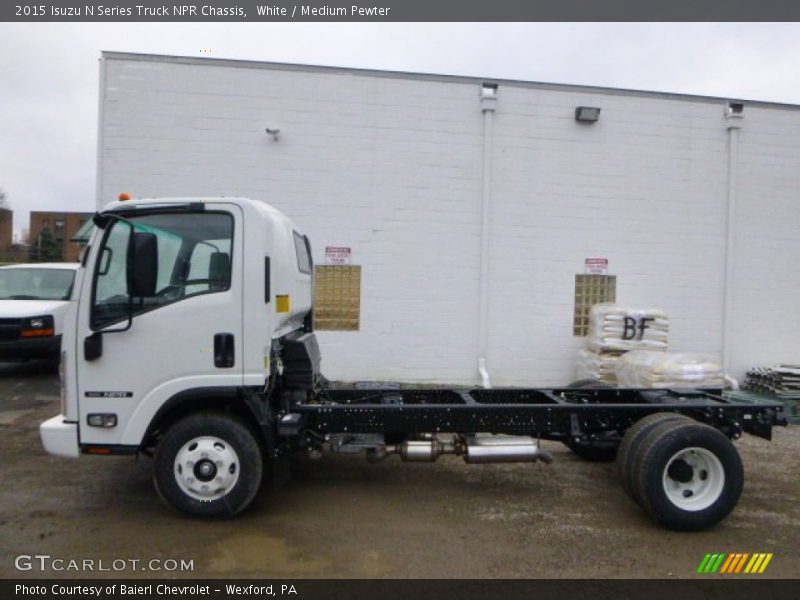  2015 N Series Truck NPR Chassis White