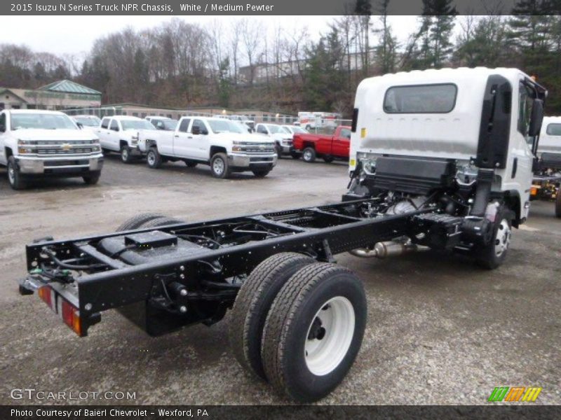 Undercarriage of 2015 N Series Truck NPR Chassis