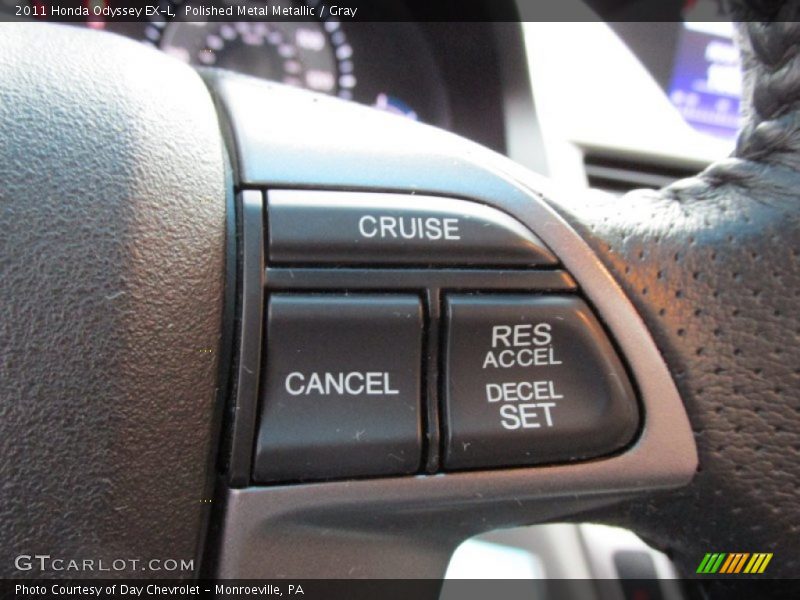 Polished Metal Metallic / Gray 2011 Honda Odyssey EX-L