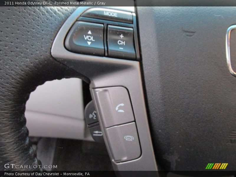 Polished Metal Metallic / Gray 2011 Honda Odyssey EX-L