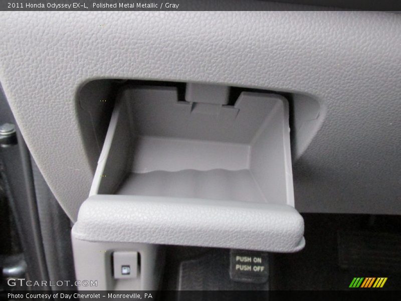 Polished Metal Metallic / Gray 2011 Honda Odyssey EX-L
