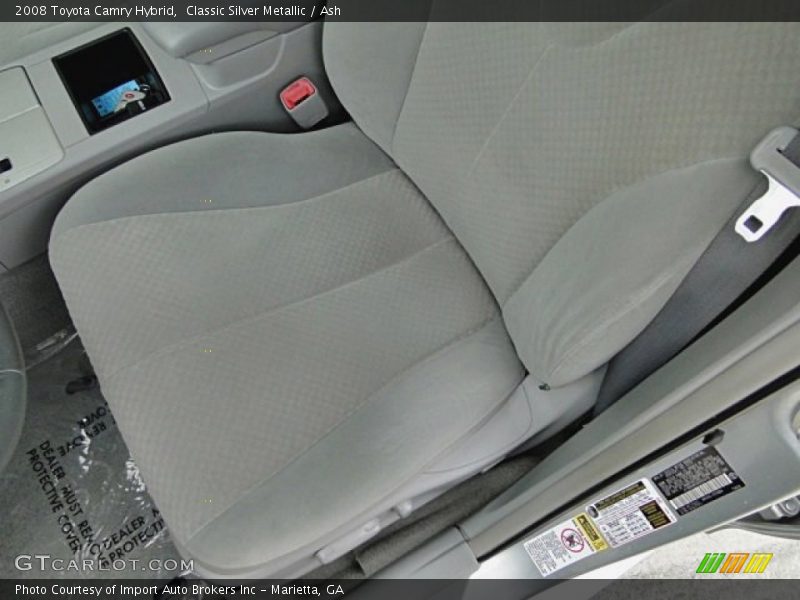 Classic Silver Metallic / Ash 2008 Toyota Camry Hybrid