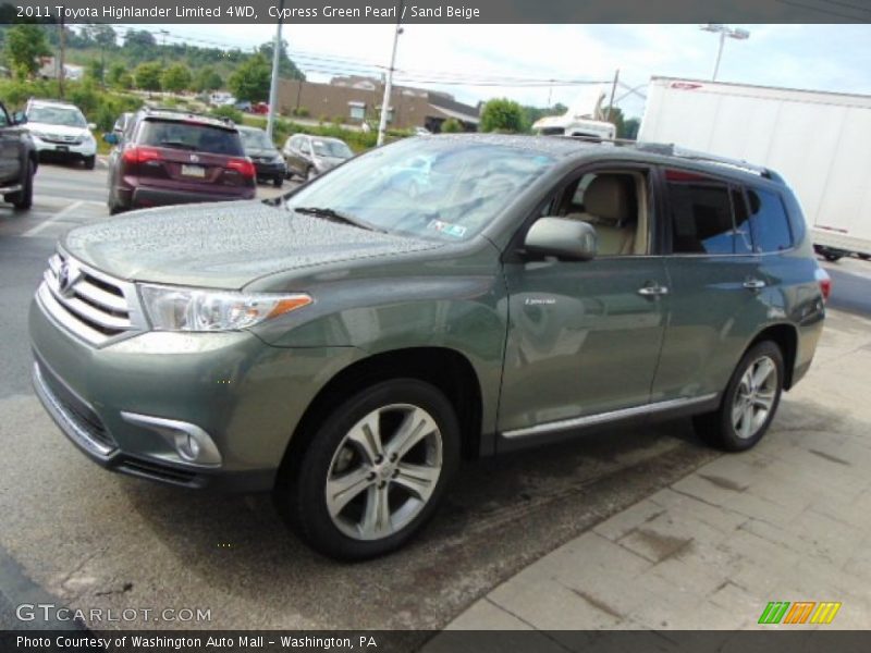  2011 Highlander Limited 4WD Cypress Green Pearl