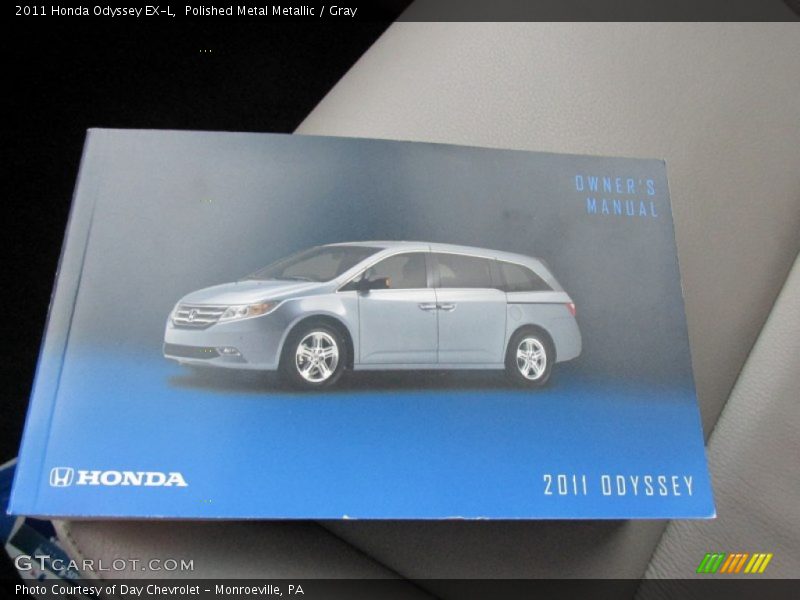 Polished Metal Metallic / Gray 2011 Honda Odyssey EX-L