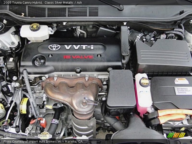 Classic Silver Metallic / Ash 2008 Toyota Camry Hybrid