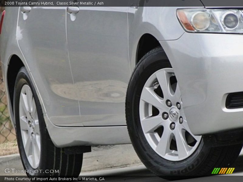Classic Silver Metallic / Ash 2008 Toyota Camry Hybrid