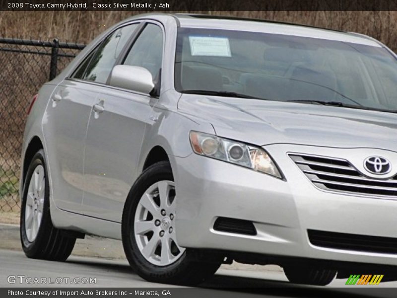 Classic Silver Metallic / Ash 2008 Toyota Camry Hybrid