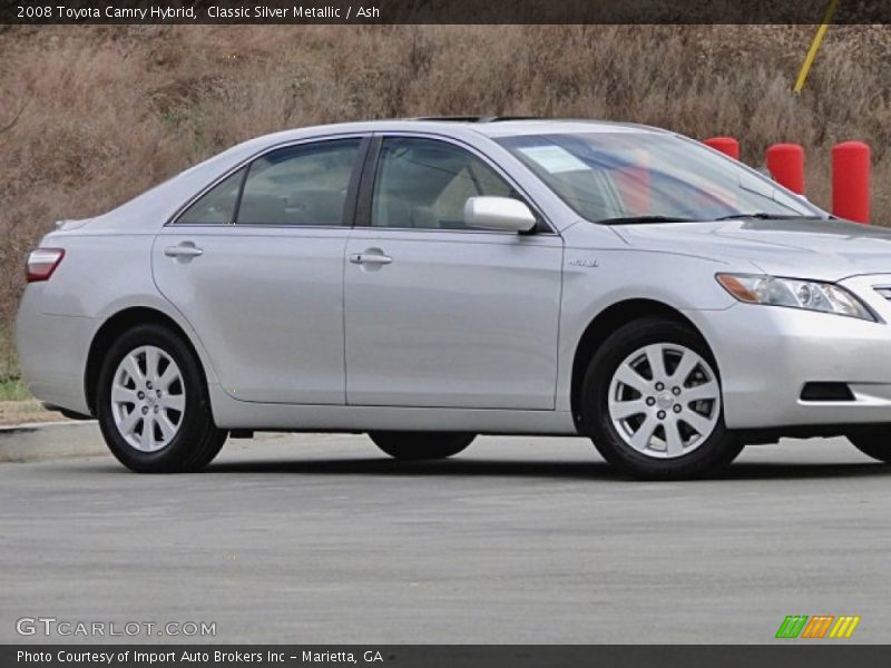 Classic Silver Metallic / Ash 2008 Toyota Camry Hybrid