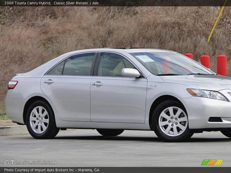 Classic Silver Metallic / Ash 2008 Toyota Camry Hybrid
