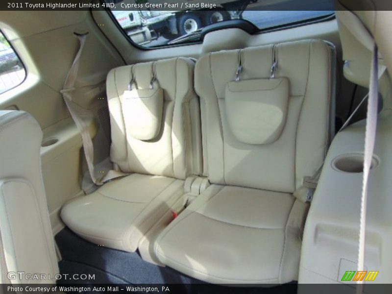 Cypress Green Pearl / Sand Beige 2011 Toyota Highlander Limited 4WD
