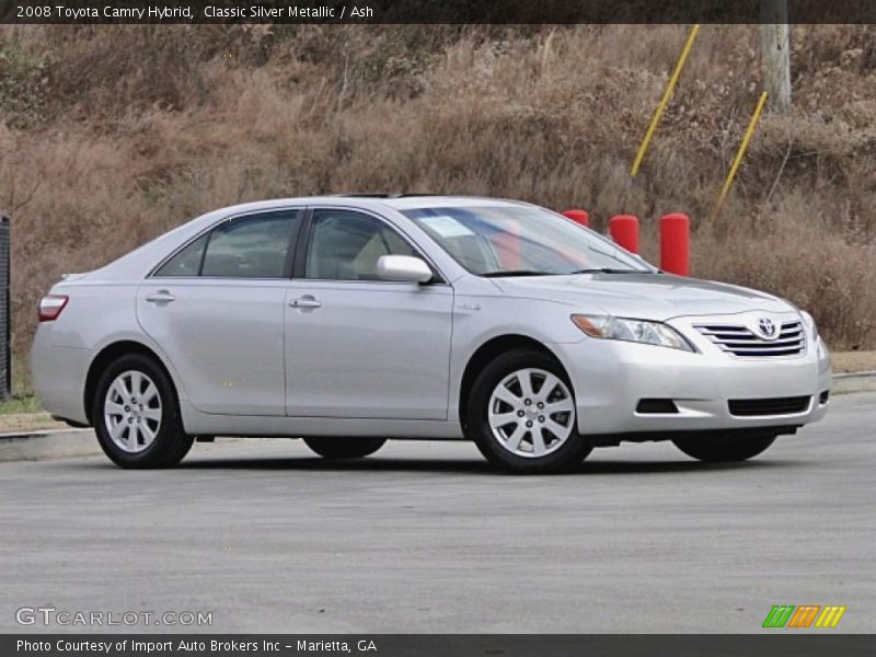 Classic Silver Metallic / Ash 2008 Toyota Camry Hybrid