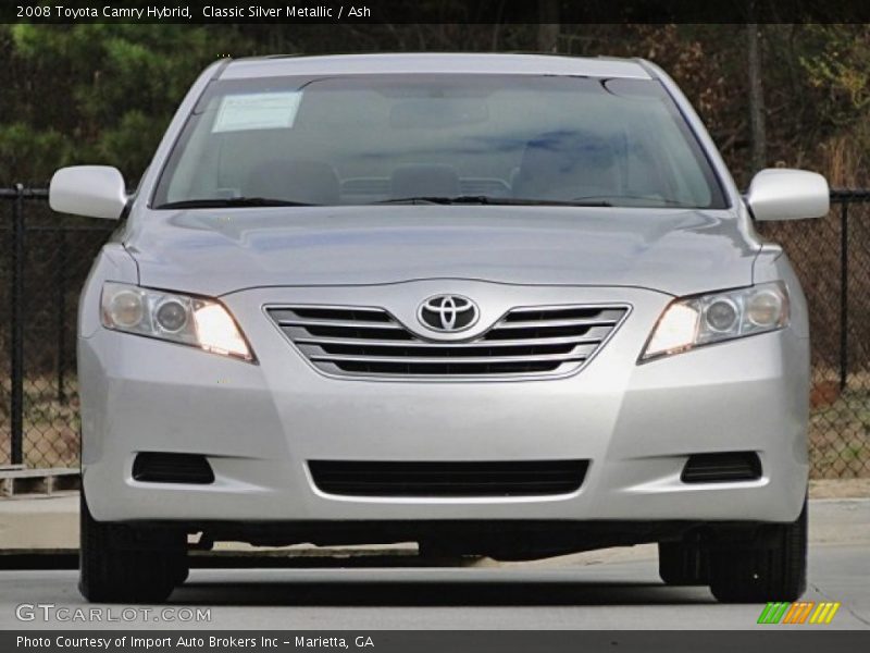 Classic Silver Metallic / Ash 2008 Toyota Camry Hybrid