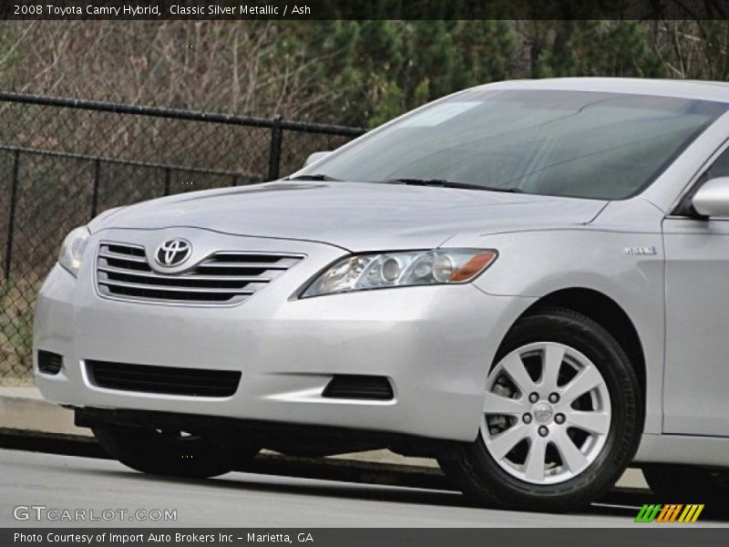 Classic Silver Metallic / Ash 2008 Toyota Camry Hybrid