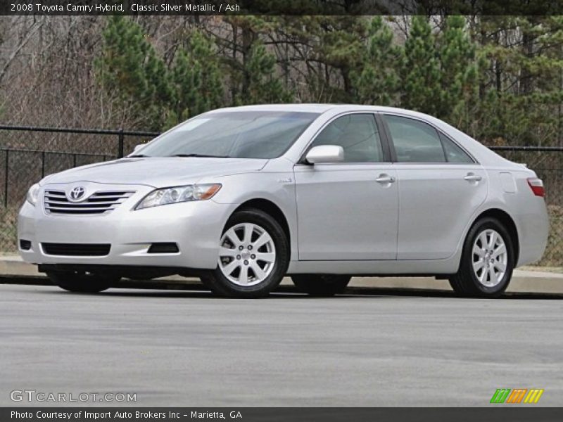 Classic Silver Metallic / Ash 2008 Toyota Camry Hybrid