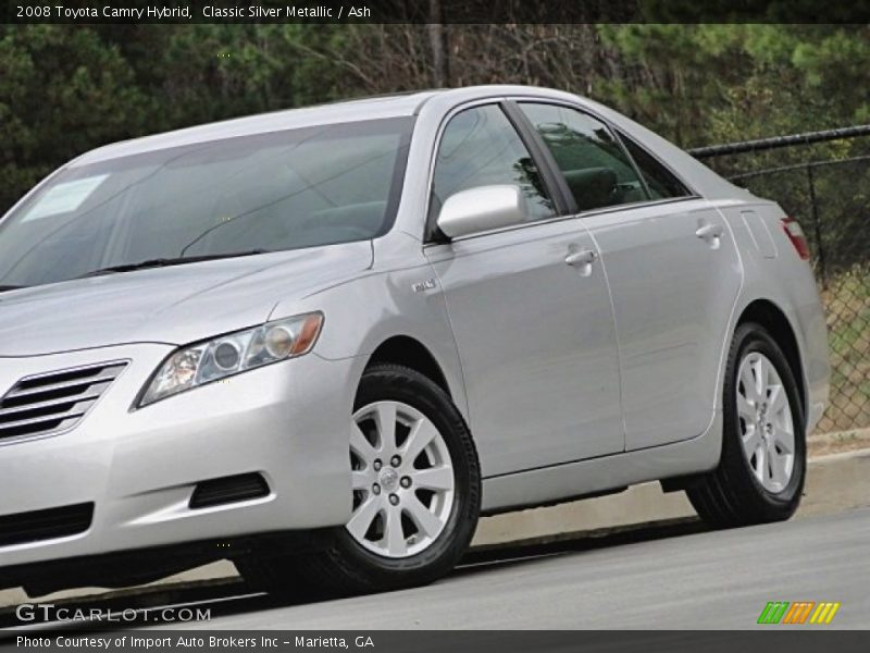 Classic Silver Metallic / Ash 2008 Toyota Camry Hybrid