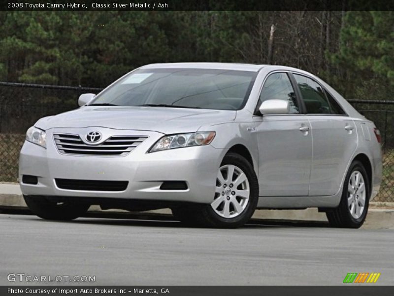 Front 3/4 View of 2008 Camry Hybrid