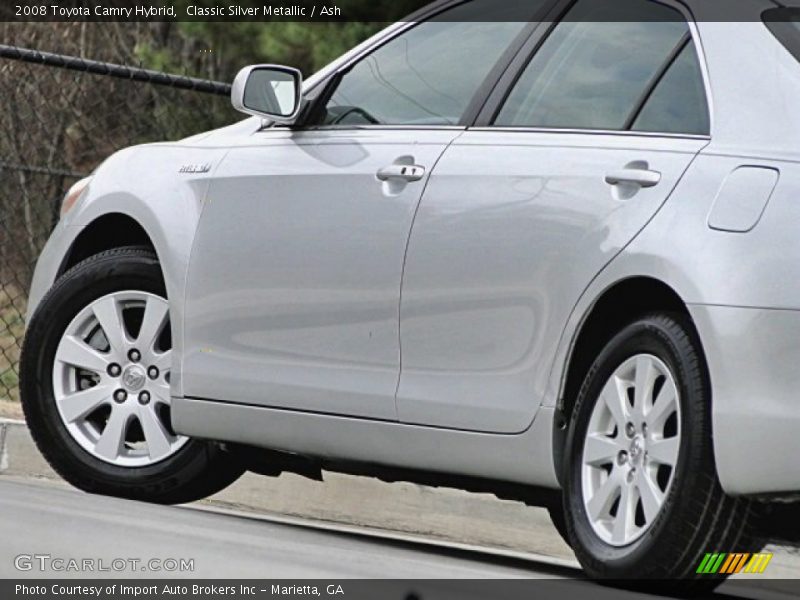 Classic Silver Metallic / Ash 2008 Toyota Camry Hybrid