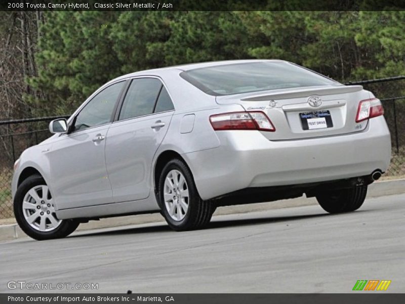 Classic Silver Metallic / Ash 2008 Toyota Camry Hybrid