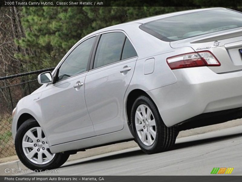 Classic Silver Metallic / Ash 2008 Toyota Camry Hybrid