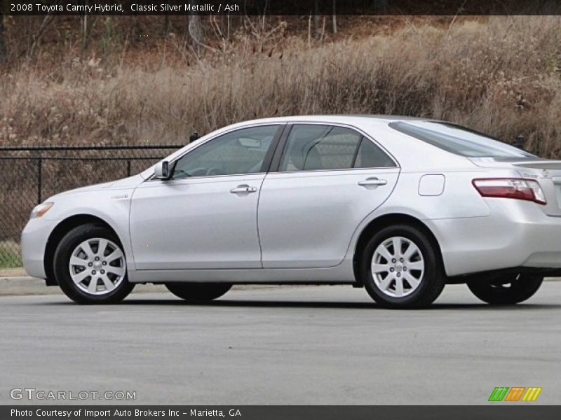 Classic Silver Metallic / Ash 2008 Toyota Camry Hybrid