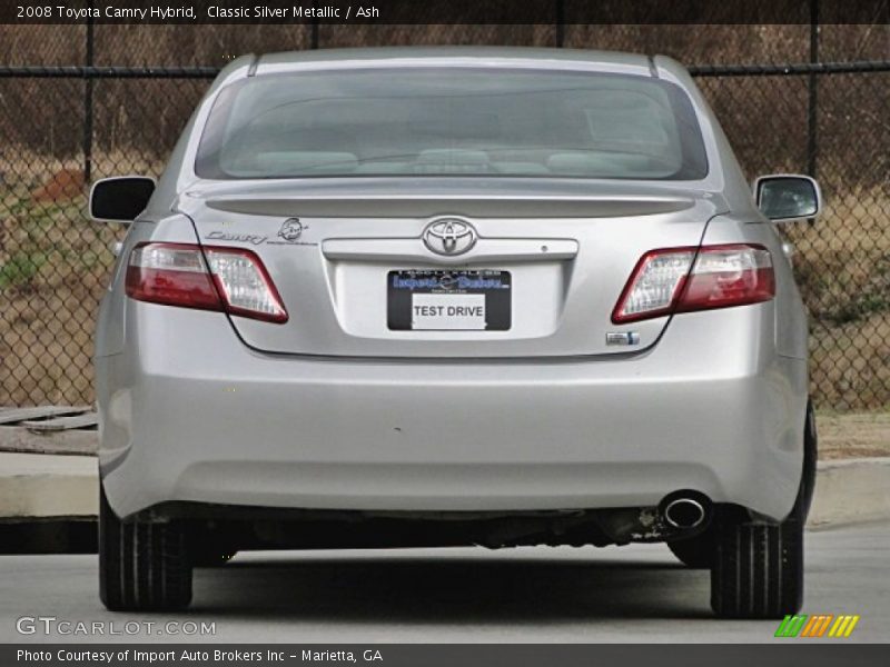 Classic Silver Metallic / Ash 2008 Toyota Camry Hybrid