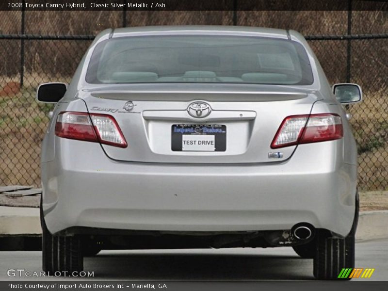 Classic Silver Metallic / Ash 2008 Toyota Camry Hybrid
