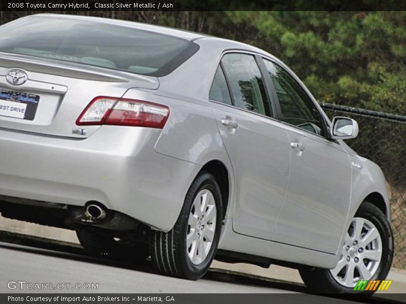 Classic Silver Metallic / Ash 2008 Toyota Camry Hybrid